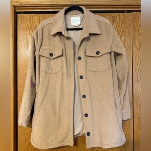 Thread & Supply Camel Shacket
